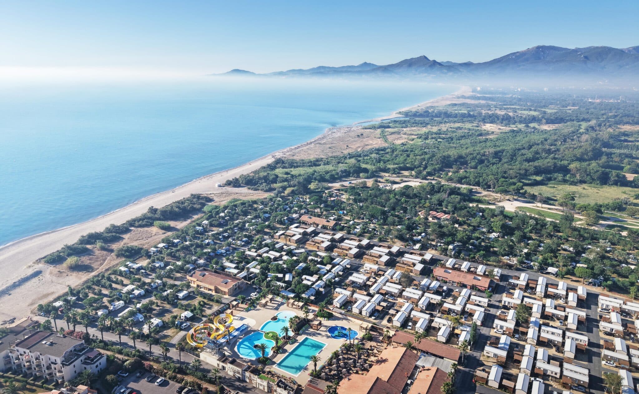 camping cala gogo a saint cyprien vu du ciel